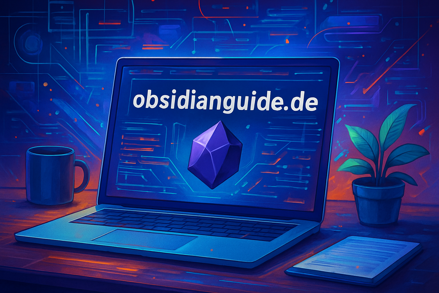 Don’t Panic — Just Markup: A German-Language Obsidian Guide